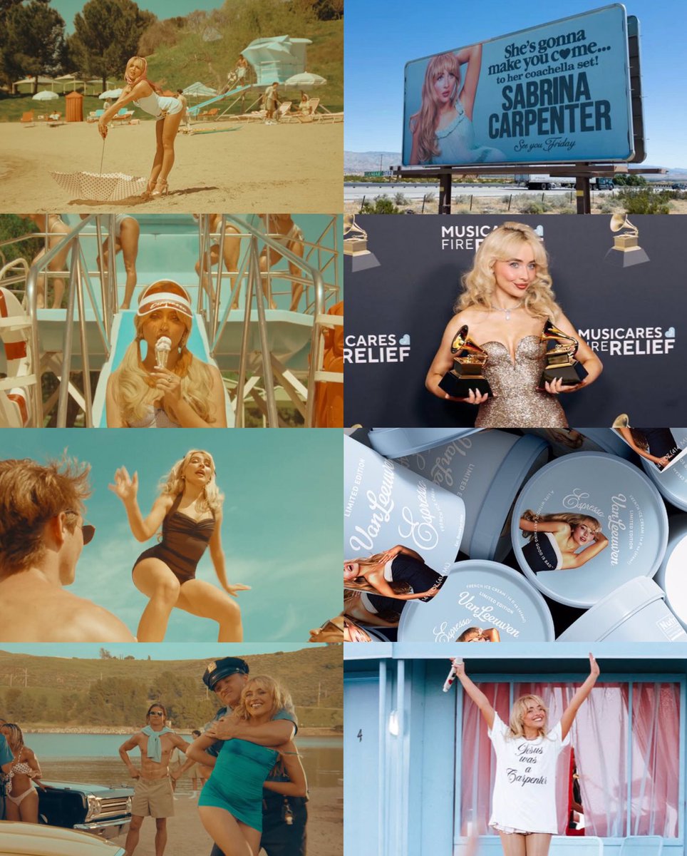 brinajpg's tweet photo. 1 year ago, sabrina carpenter released the smash hit "espresso". https://t.co/lxW9xYiAr1