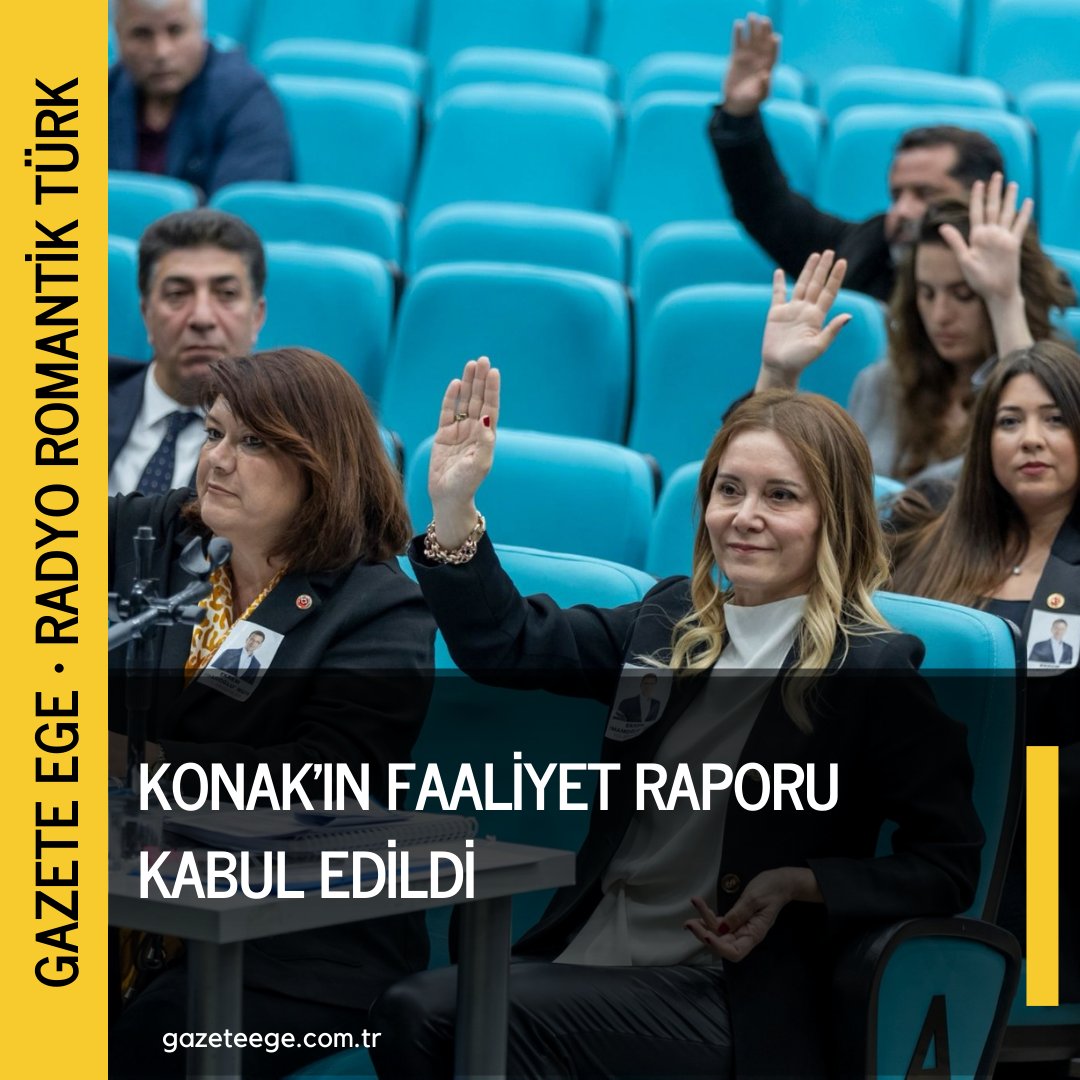 gazeteegecomtr's tweet photo. 2024 Yılı Faaliyet Raporu’nun kabul edildiği Konak Belediye Meclisi’nde, raporla ilgili görüşleri dinledikten sonra konuşma yapan Başkan Mutlu, “Önümüzdeki dönemde çok daha farklı bir Konak göreceğiz.
@KonakBel @nilufercmutlu https://t.co/WTxfCLUevR