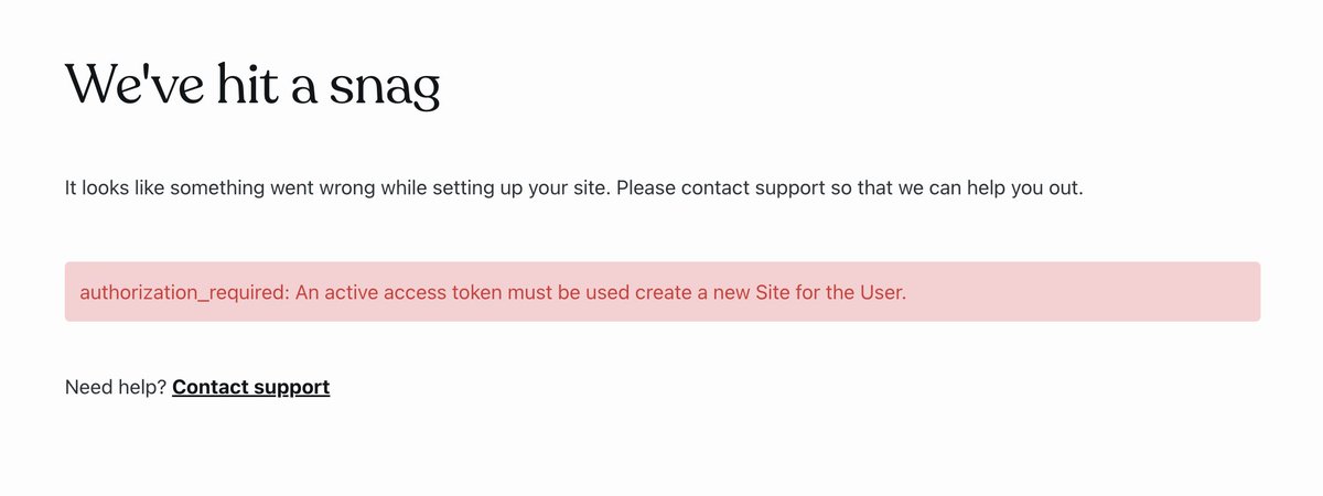 Mark Zahra (@markzahra) on Twitter photo I went to try the new <a href="/wordpressdotcom/">WordPress.com</a> AI builder to see what it can produce but I'm getting this error.
Is it down or is it just me? I went to try the new <a href="/wordpressdotcom/">WordPress.com</a> AI builder to see what it can produce but I'm getting this error.
Is it down or is it just me?