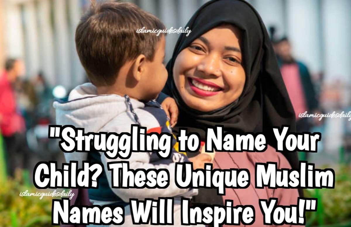 Islamicguides01's tweet image. Looking for rare and meaningful Muslim baby names?

Here are 20+ unique names for boys &amp;amp; girls – with meanings, Arabic, &amp;amp; Islamic roots (Qur’an, Sunnah, Sahabah).

Perfect for new parents!

Read here 👇 islamicguidesdaily.blogspot.com/2025/04/beauti…

#MuslimNames #Islamicbabynames #ModernMuslimNames