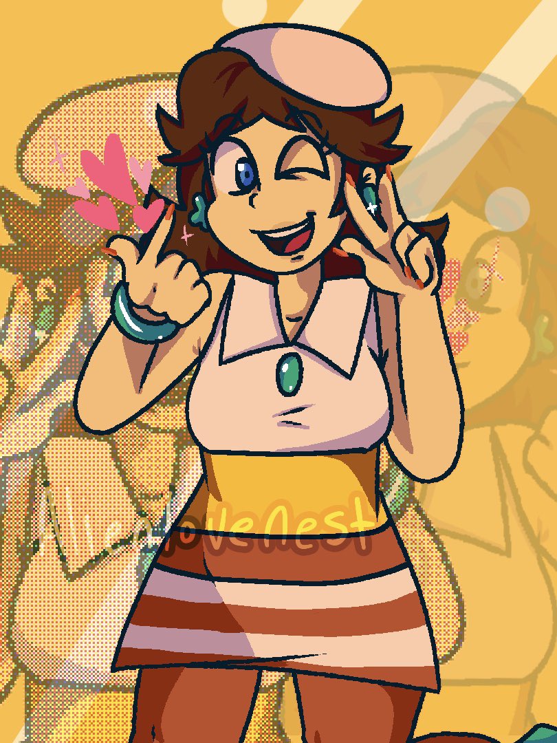 Daisy for no reason ;> ❤️ #SuperMario #MarioKartWorld