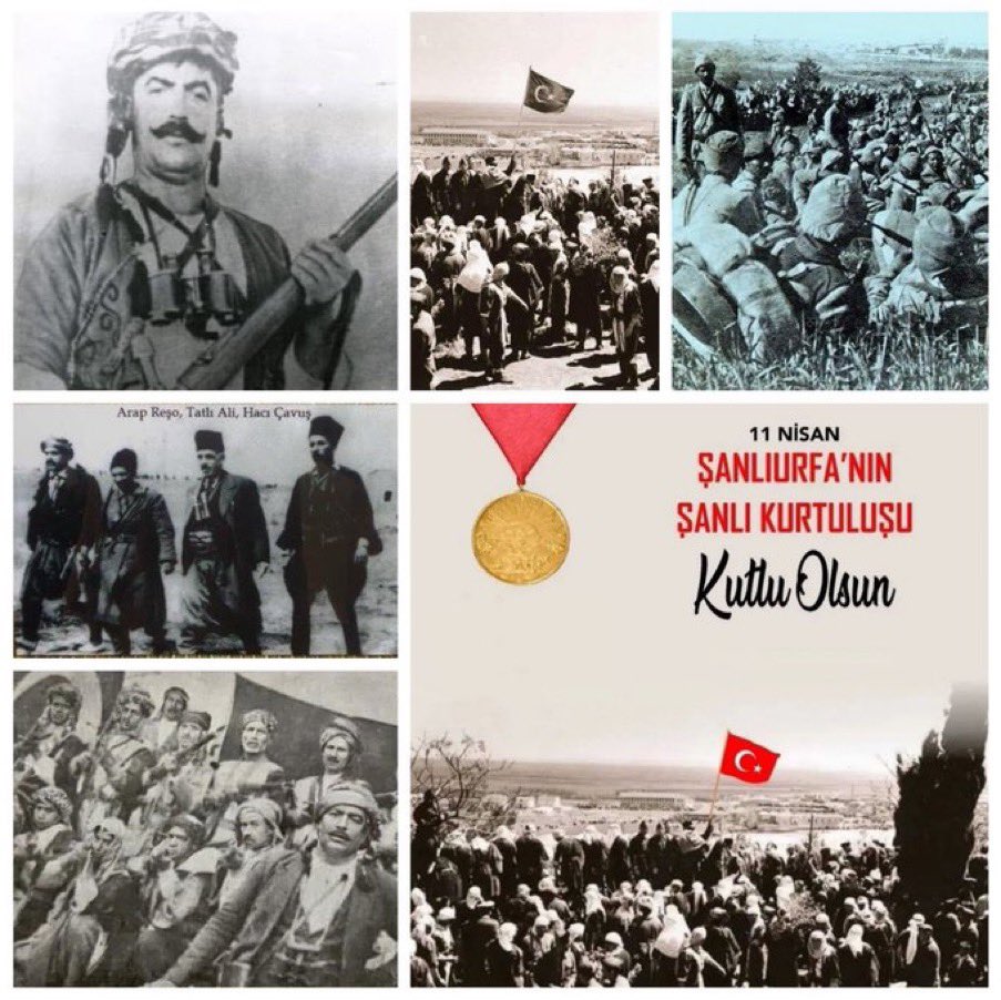 Yaşasın Urfalılar Teslim Olmadı!

Kurtuluşun simgesi, kutlu mücadelenin şanlı şehri Şanlıurfa’mızın düşman işgalinden kurtuluşunun 105. yılında şehitlerimizi ve gazilerimizi rahmetle, minnetle anıyorum.

11 Nisan Şanlıurfa’nın Kurtuluşu kutlu olsun. 🇹🇷 #11nisanurfanınkurtulusu