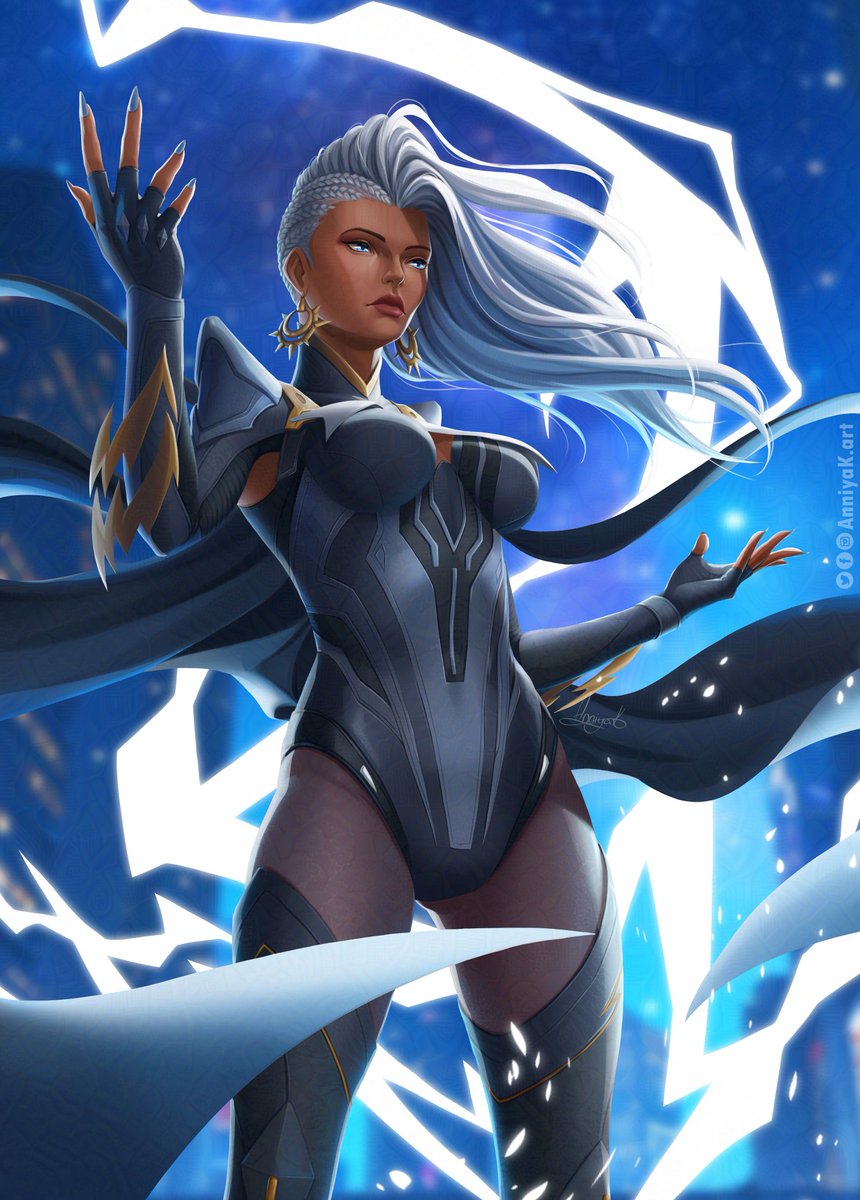 AnniyaKart's tweet photo. Here is a fan art of Storm from Marvel Rivals🌪🌪
She was my favorite superhero when I was little, and this design is definitely stunning 🤩🤩🤩
#fanart #storm #marvelrivals #marvel #marvelfanart #marvelstorm #games #gamefanart #anime #digital #digitalart #superhero https://t.co/lNqURbeXs9