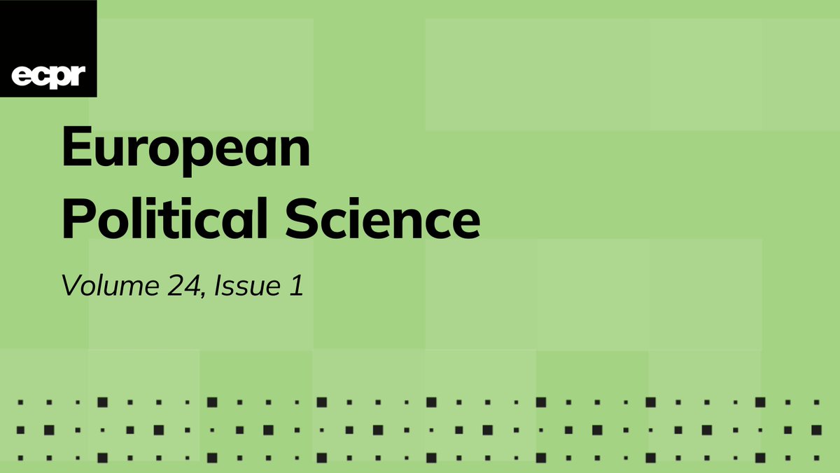 European Political Science Journal (@epsjournal) on Twitter photo 🌷March Issue
📚#Symposium 😷
Davide Angelucci & <a href="/DaveVitto/">Davide Vittori</a> explores the relationship between (dis)trust in science and technocratic & populist attitudes during the pandemic, based on a sample of 5.000 respondents in Italy.
👉bit.ly/4kx5a4e 🌷March Issue
📚#Symposium 😷
Davide Angelucci & <a href="/DaveVitto/">Davide Vittori</a> explores the relationship between (dis)trust in science and technocratic & populist attitudes during the pandemic, based on a sample of 5.000 respondents in Italy.
👉bit.ly/4kx5a4e