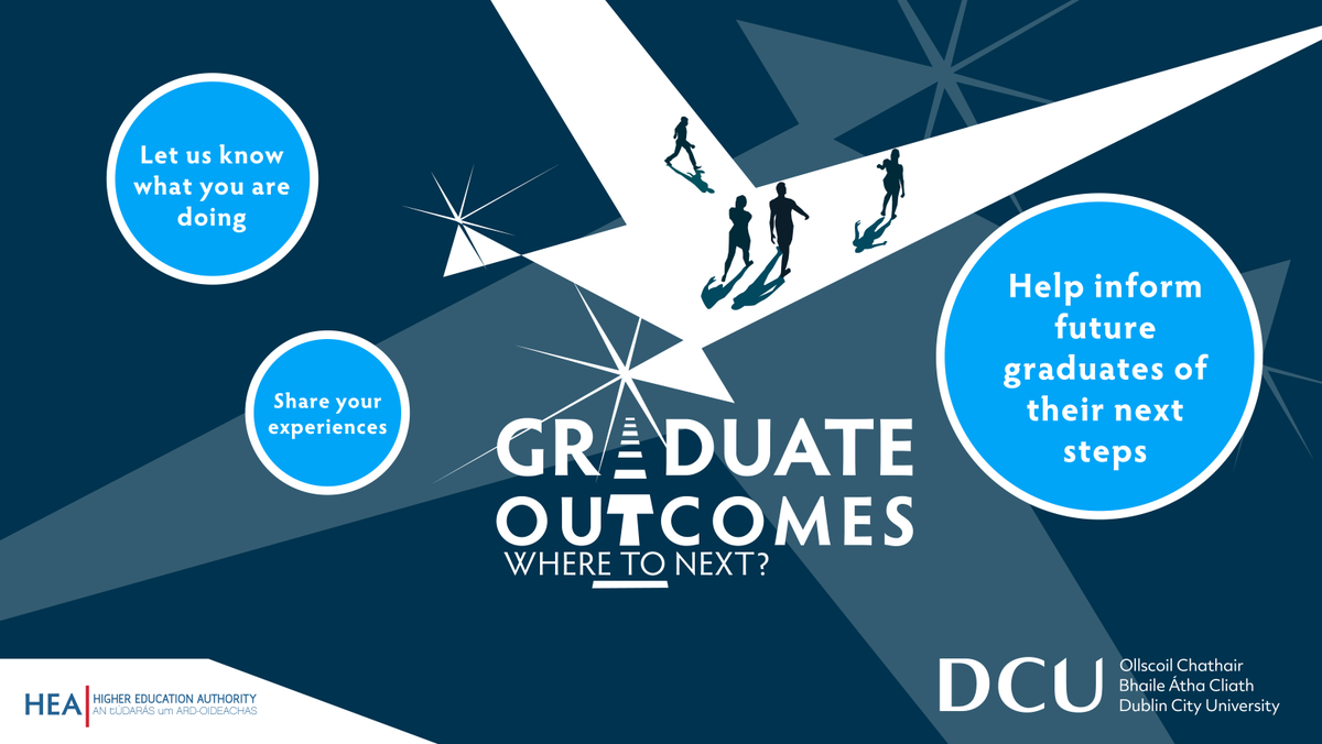 Dublin City University (@dcu) on Twitter photo Are you a DCU October 2024 or March 2025 Graduate? Please help us to find out more about our graduates’ employment destinations by completing the Graduate Outcomes Survey.
We’ve sent the link to your email.
If completed, you could win a €200 One-for-All Voucher. <a href="/DCU_Careers/">DCU Careers Service</a> Are you a DCU October 2024 or March 2025 Graduate? Please help us to find out more about our graduates’ employment destinations by completing the Graduate Outcomes Survey.
We’ve sent the link to your email.
If completed, you could win a €200 One-for-All Voucher. <a href="/DCU_Careers/">DCU Careers Service</a>