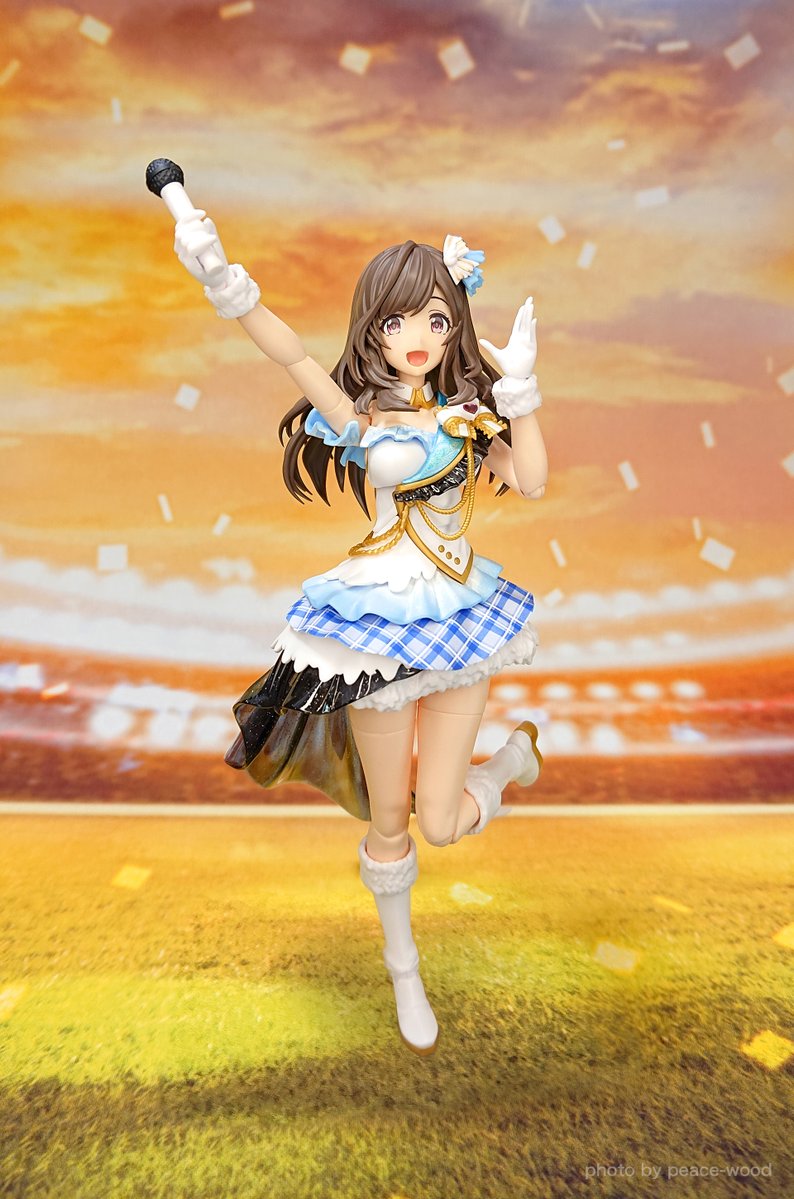 peacewood3's tweet photo. 最近完成したプラモの撮影。
「アイドルマスター シャイニーカラーズ」より、
月岡恋鐘
(バンダイ 30 MINUTES SISTERS)

ユニット アンティーカのセンターです。
ごく一部だけ塗装してます。
結華＆霧子がなかなか売ってないので他メンバーはまたいずれ…
#30MSシャニマス https://t.co/XbqsLqiP4g