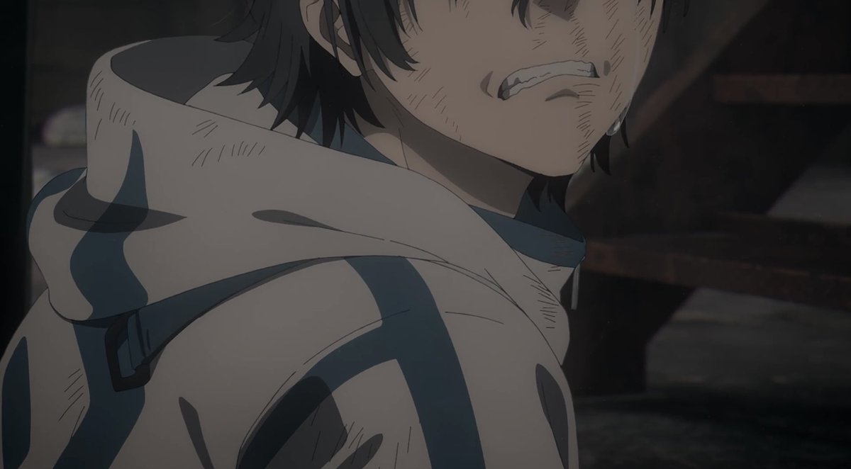 ❝ทำไม ทำไมถึงได้.. ใจดีขนาดนั้นล่ะครับ
ทำไม ทำไมถึงได้.. แข็งแกร่งขนาดนั้นล่ะครับ

ทั้งที่บอกว่าอย่ามาแส่
ทั้งที่ผมเป็นคนทำเรื่องเลวร้ายลงไป ทำแต่เรื่องที่ไม่ว่ายังไงก็ไม่สามารถย้อนกลับไปแก้ไขได้อีก

น้ำหน้าอย่างผมน่ะ ไม่มีค่าพอที่จะได้รับความช่วยเหลือหรอก
ขอโทษ.. ขอโทษนะครับ❞