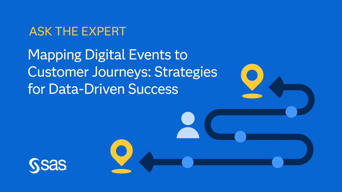 Customer Intelligence 360 identifies customers and personalizes their experience on the web and mobile app. Come see how! Join this #SASwebinar LIVE May 13 at 11 am ET. Register now: 2.sas.com/6016F0rEq