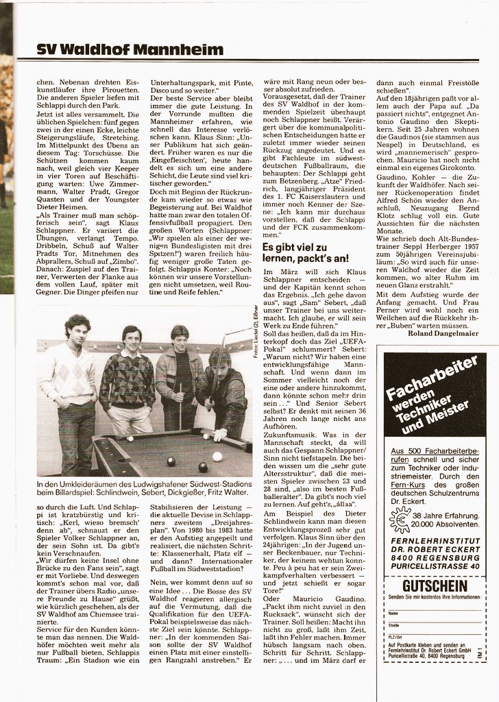 kicker_fuma's tweet photo. "SV Waldhof Mannheim - Anders als alle anderen"
(Aus: Fuma März/April 1985)
#svwaldhof #mannheim #monnem #bundesliga https://t.co/jvSWO1NcIS