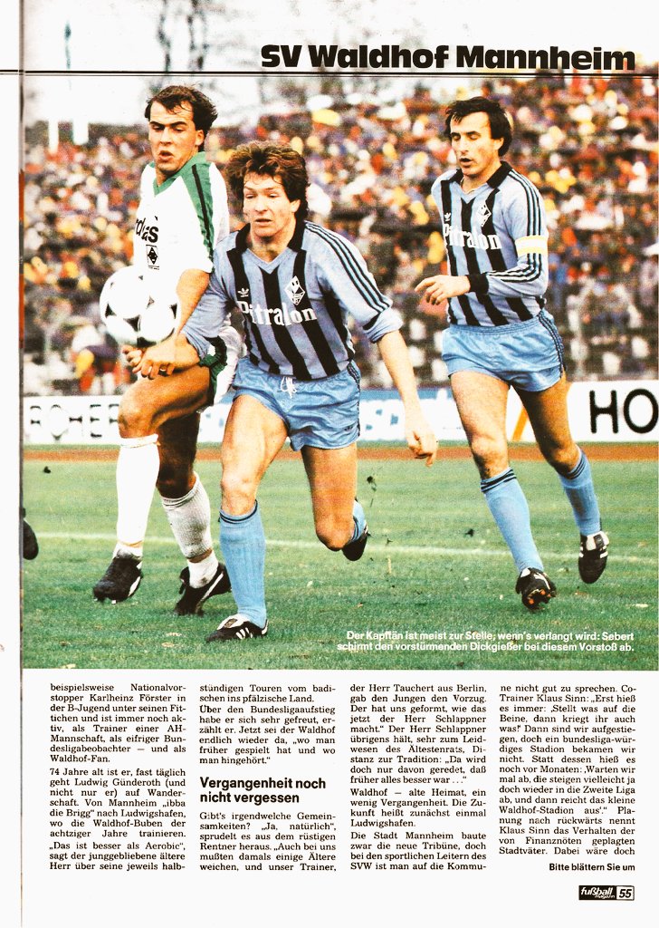 kicker_fuma's tweet photo. "SV Waldhof Mannheim - Anders als alle anderen"
(Aus: Fuma März/April 1985)
#svwaldhof #mannheim #monnem #bundesliga https://t.co/jvSWO1NcIS