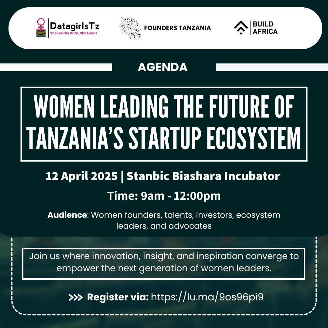 We’ll be covering the realties women founders face in order to grow and scale their startups in our ecosystem and what we can do in order to make the environment better for everyone. 

Sign up here: lu.ma/9os96pi9