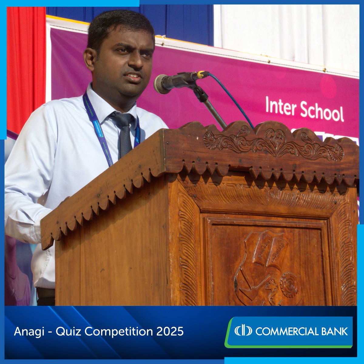 ComBank_LK's tweet photo. The Anagi Quiz Competition 2025, hosted by the Commercial Bank - Mulliyawalai Branch with participants from 22 schools, was a great success. Here are some highlights from the competition.
#ComBank #Anagi #MulliyawalaiBranch https://t.co/4VaGFCoDBG