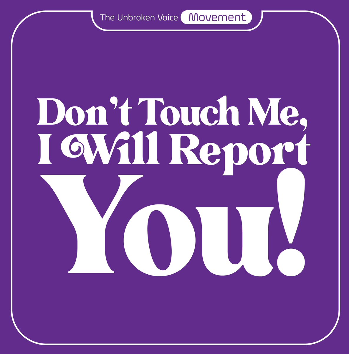 Join us in the fight against Gender-Based Violence with the #DontTouchMeIWillReportYou campaign! Together, we can create a safer, more equal Namibia for everyone. Stay tuned for more updates! #LosMei #GBV <a href="/VoiceThe98471/">The Unbroken Voice</a>