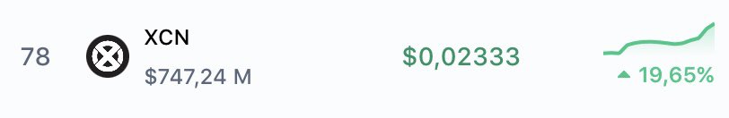 $XCN 📈📈