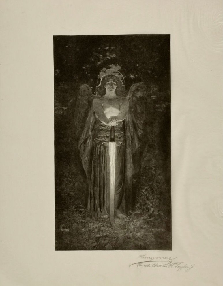 MattRSchaefer's tweet image. #arthistory #Printwork #WoodEngraving #religiousart: Angel with the Fiery Sword by Henry Wolff, 1893 [Harvard Art Museums, Cambridge, MA]
harvardartmuseums.org/collections/ob…