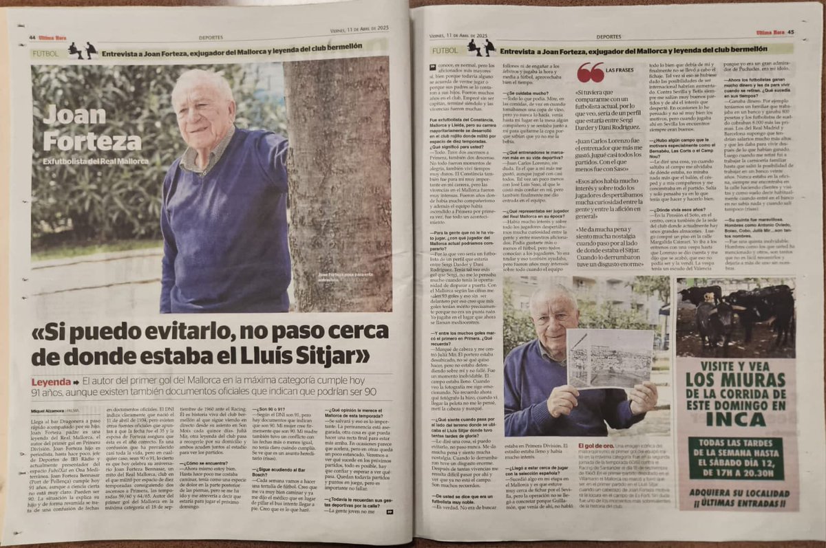 Joan Forteza (@joanfortezam) on Twitter photo Moltes gràcies a Miquel Alzamora, <a href="/librootraliga/">Libro La Otra Liga - Miquel Alzamora</a> per aquest regal a mon pare Moltes gràcies a Miquel Alzamora, <a href="/librootraliga/">Libro La Otra Liga - Miquel Alzamora</a> per aquest regal a mon pare