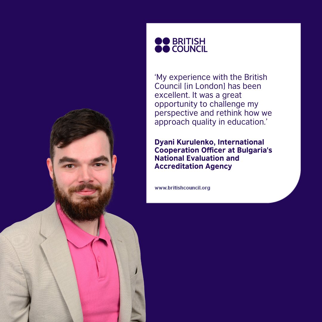 Dyani Kurulenko took part in the British Council’s International Quality Assurance Programme (IQAP), gaining fresh insights into higher education and international cooperation.

Read more in #HumanStories Edition 11 🔽 ow.ly/UnLs50Vs8P9