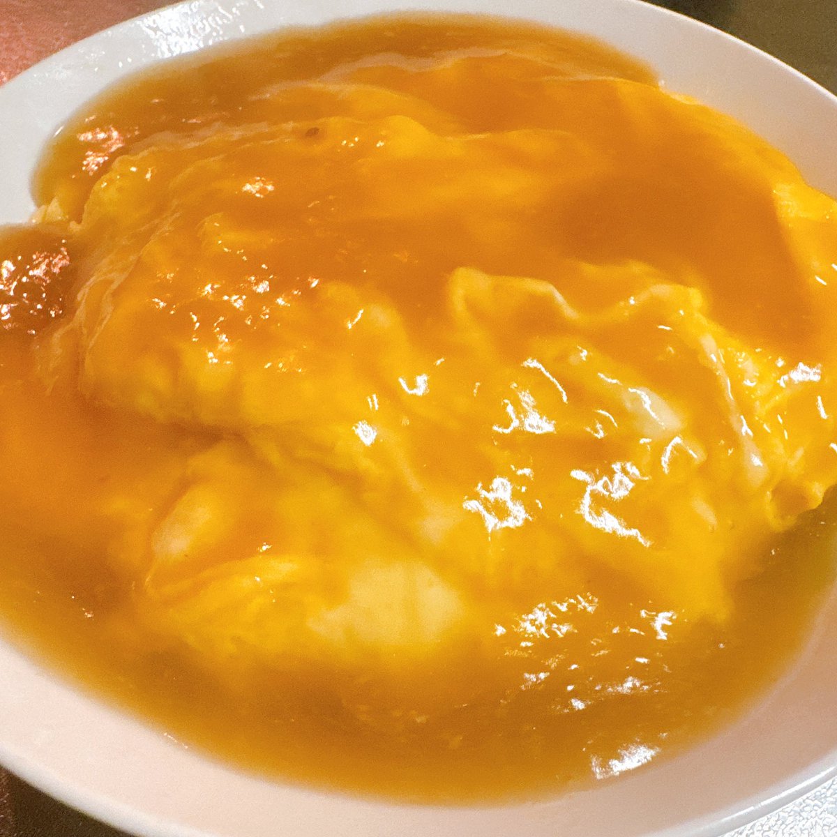 x___MASH___x's tweet photo. 遅めの昼食❗️
俺の天津飯❗️(具なし)
&玉子スープ
#MASH_ lunch
#中華 https://t.co/Z9eJFBWOP5