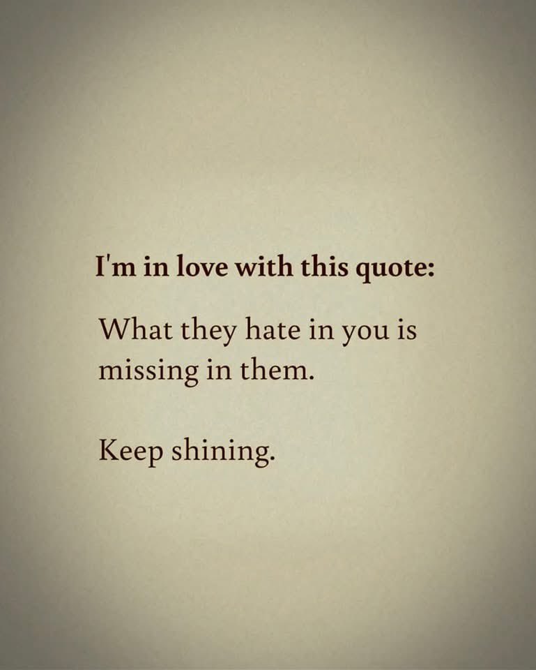 Keep shining ✨