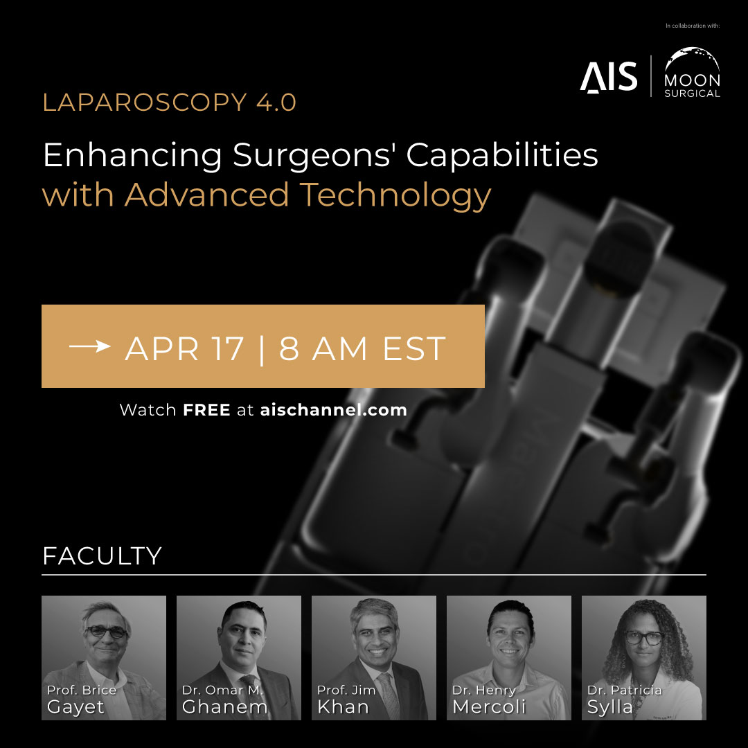 AIS Channel (@aischannel) on Twitter photo 📅 Coming next week on AIS:
🔹 Apr 15: Coaching & mentorship with <a href="/TejalSB/">Tejal Brahmbhatt</a> from <a href="/AsianAcadSurg/">SocAsianAcadSurg</a>
🔹 Apr 17: Laparoscopy 4.0 — robotics, AI & surgical innovation <a href="/OMGhanemMD/">Omar M Ghanem</a> <a href="/JimkhanMD/">Jim Khan</a> <a href="/patsyllamd/">Patricia Sylla</a> with <a href="/MoonSurg/">MoonSurgical</a>
🧠 Don’t miss it 👉 aischannel.com
#IamAIS #SoMe4Surgery 📅 Coming next week on AIS:
🔹 Apr 15: Coaching & mentorship with <a href="/TejalSB/">Tejal Brahmbhatt</a> from <a href="/AsianAcadSurg/">SocAsianAcadSurg</a>
🔹 Apr 17: Laparoscopy 4.0 — robotics, AI & surgical innovation <a href="/OMGhanemMD/">Omar M Ghanem</a> <a href="/JimkhanMD/">Jim Khan</a> <a href="/patsyllamd/">Patricia Sylla</a> with <a href="/MoonSurg/">MoonSurgical</a>
🧠 Don’t miss it 👉 aischannel.com
#IamAIS #SoMe4Surgery