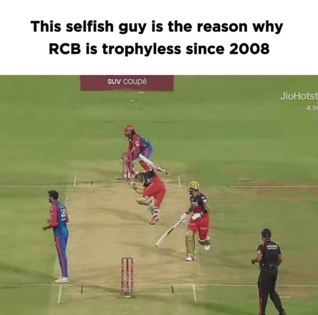 SMARTVj13's tweet photo. #RCBvDC  #lollipop https://t.co/QbZve9cO4y