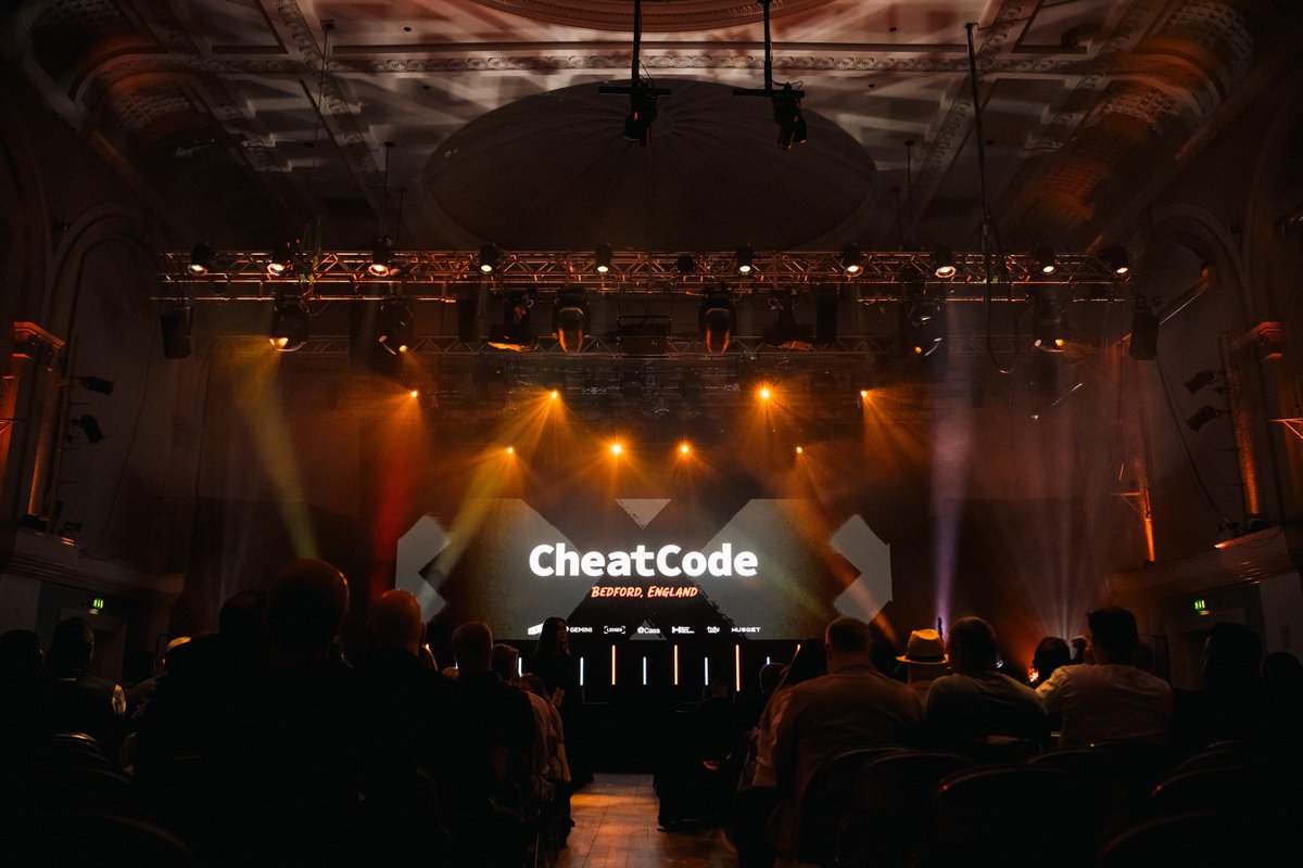 CheatCodeCon's tweet image. The doors are open. CheatCode 2025 is almost underway!