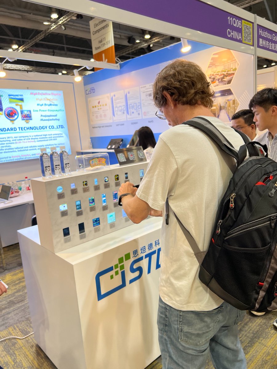 ShenzhenSTD's tweet image. 🚀 We’re Live Now at Global Sources Hong Kong
Shenzhen STD Technology is showcasing our latest TFT LCD Display innovations at the Global Sources Hong Kong Electronics Expo (April 11-14, 2025)!
🔸 Visit us at Booth 11Q06
#GlobalSources #TFTScreens #LCDTechnology #ElectronicsExpo
