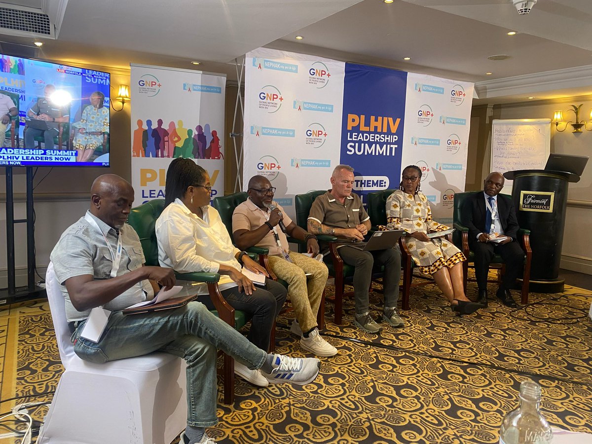 gnpplus's tweet image. Panel Fireside chat – Discussions including from the floor. Charles Birungi @UNAIDS , @VuyisekaDubula  , @GlobalFund, Shaun Mellors– @ViiVHC, Samuel Matsikure – @Aidsfonds_intl , Miriam Chepimo , @gatesfoundation #Kenly Sikwese – @afrocab_hiv.