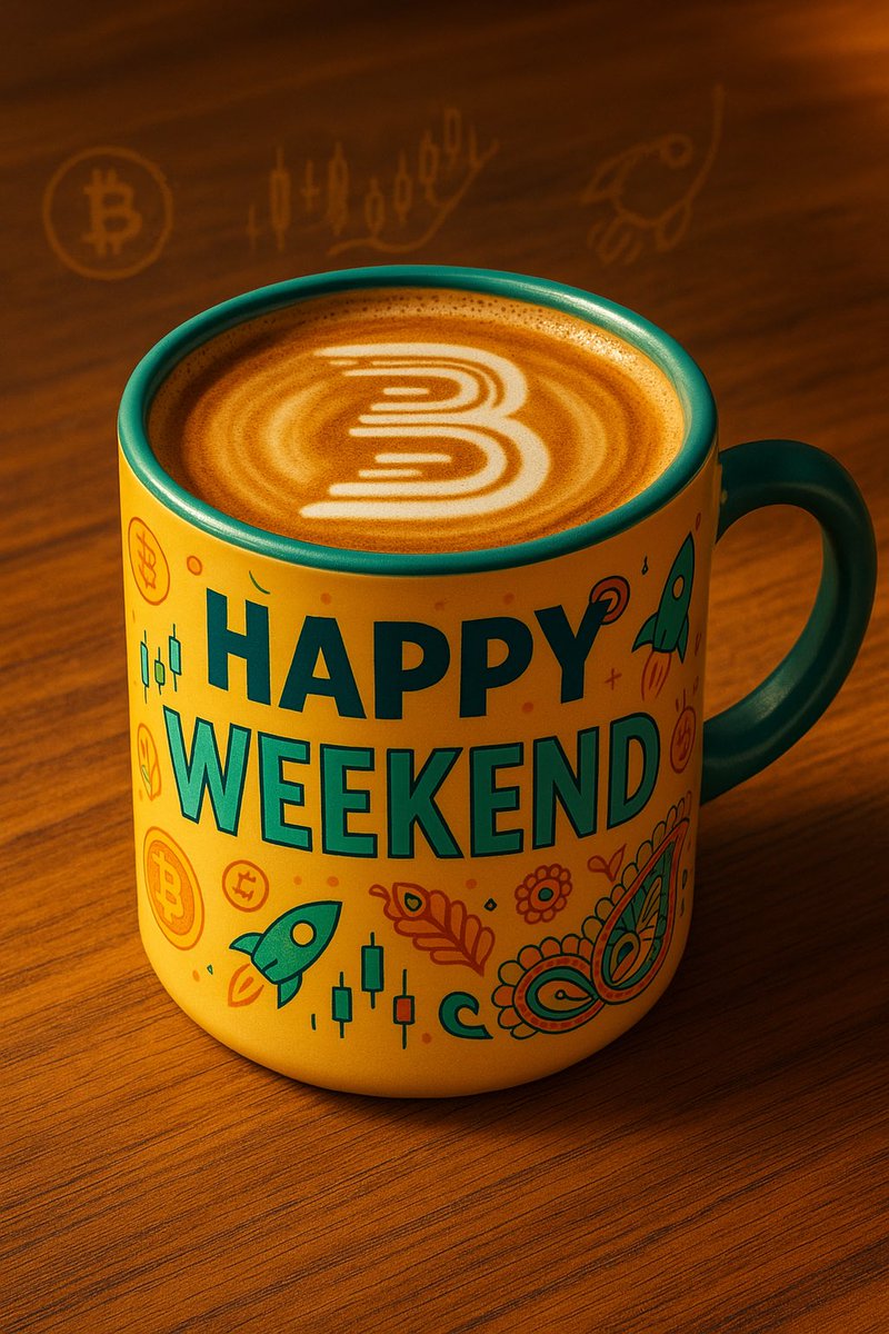 BitMart_SA's tweet photo. Happy Weekend, traders! 📊
Time to relax, recharge, and maybe check the charts (just a little) 📈
#HappyWeekend #BitMartIndia https://t.co/HwKYmdkoSw