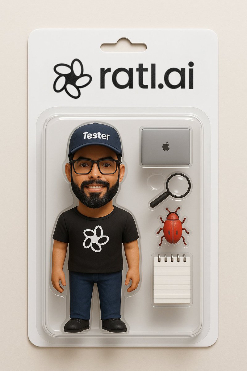 ratlaitech's tweet photo. Now shipping: The https://t.co/iUfniFaEUF Action Figure. Comes preloaded with a debugger, AI assist, and a lifetime of ‘It worked on my machine’ PTSD. https://t.co/sZKHIpgOJY