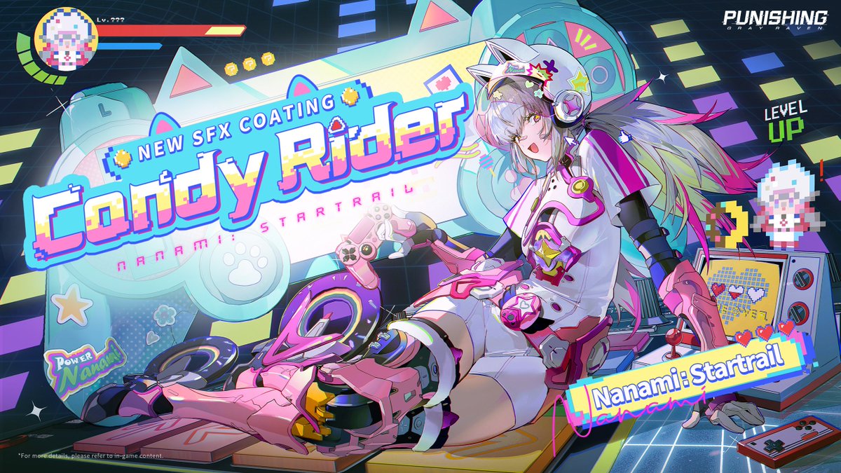 ハペペ The SFX coatings Candy Rider for Nanami: Startrail and Hell Sing