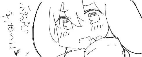 いつ描いたか覚えてないメスガキの絵(たぶんサンリオのシナモン) 