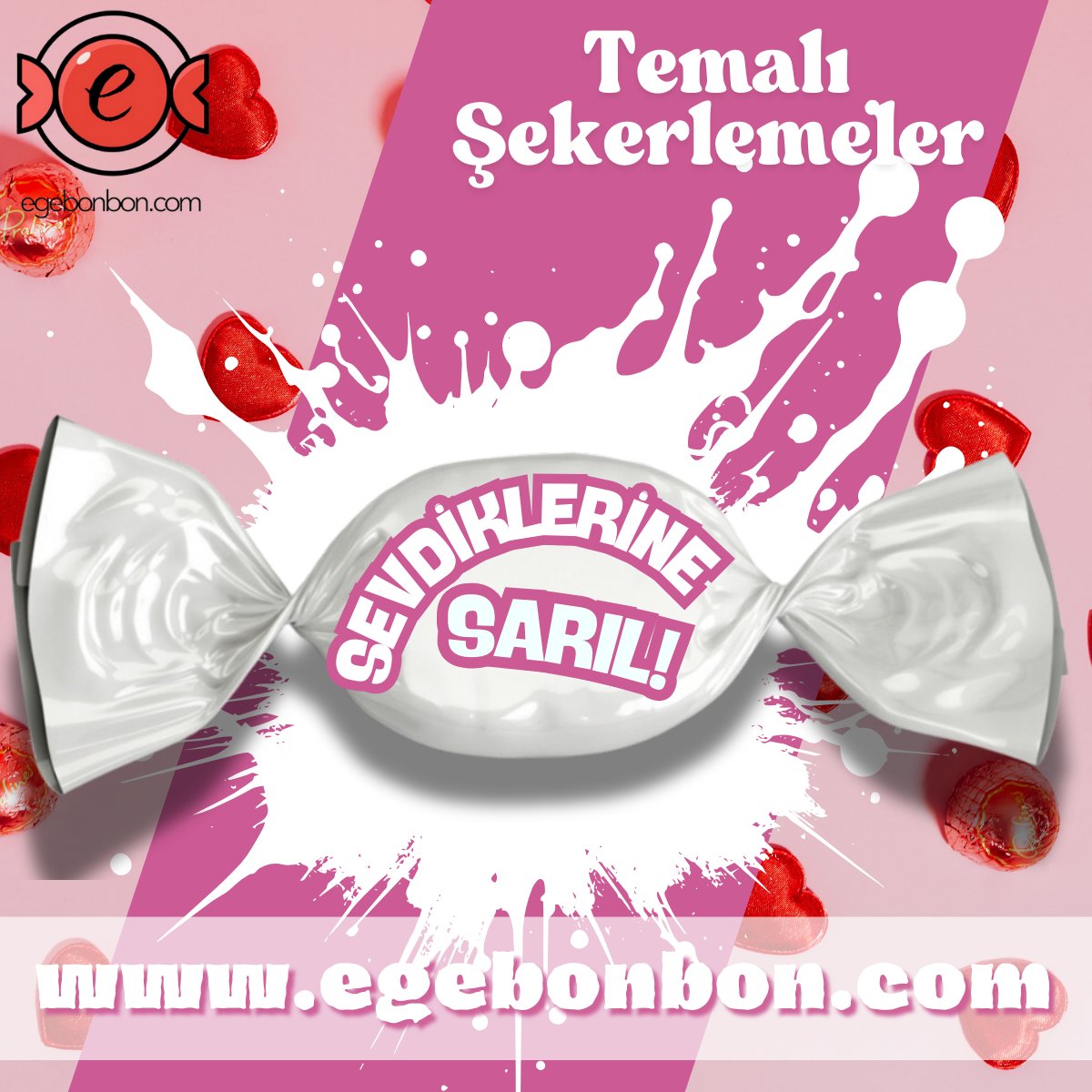 🤗 Bugünün Teması: SEVDİKLERİNE SARIL! 🍬

📩 Keşfetmek için: egebonbon.com

#SevdiklerineSarıl #Egebonbon #TemalıŞekerler #SevgiylePaylaş #TatlıHediyeler #LogoluBonbon #ReklamŞekeri #ReklamDeğildir #logolubonbon