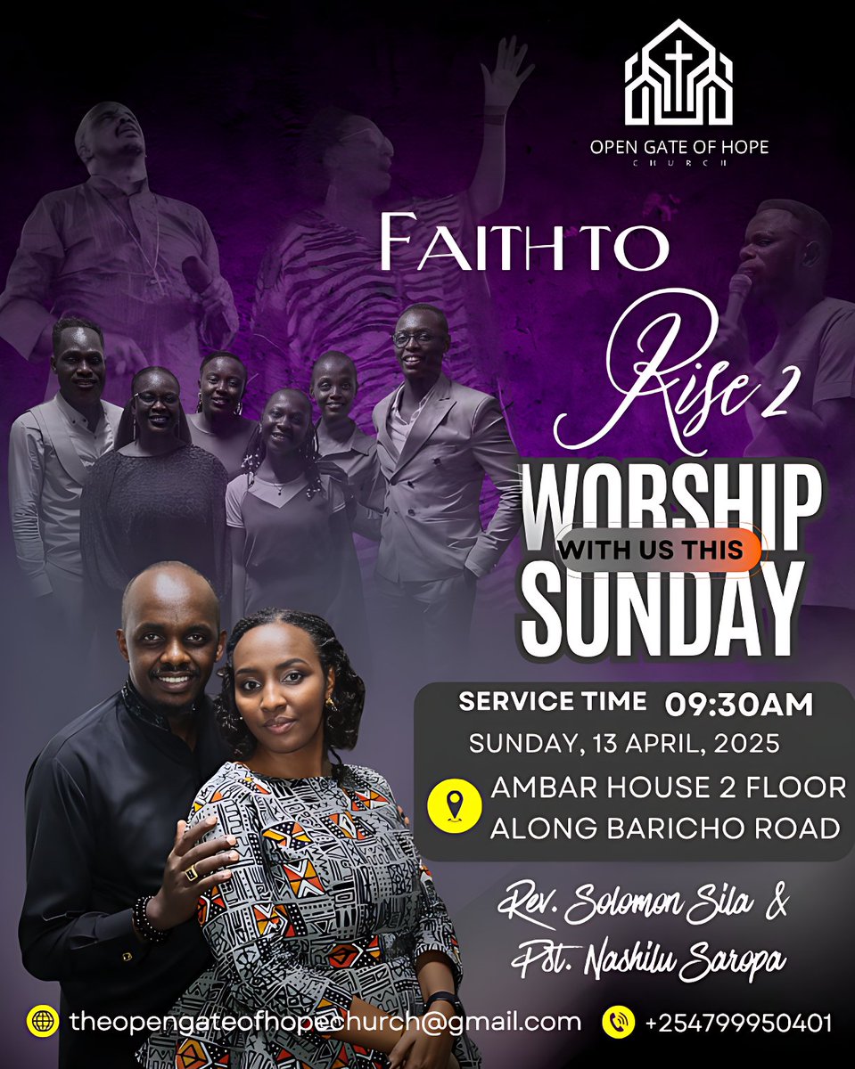 BIG NEWS!
We’re shifting gears — Sunday Service is now in the morning!

Time: 9:30AM
Date: Sunday, 13th April
Venue: Same place – Ambar House, now on 2nd Floor!

We’re picking up from last Sunday’s powerful moment. Don’t come alone – bring you faith, your praise, and a friend.