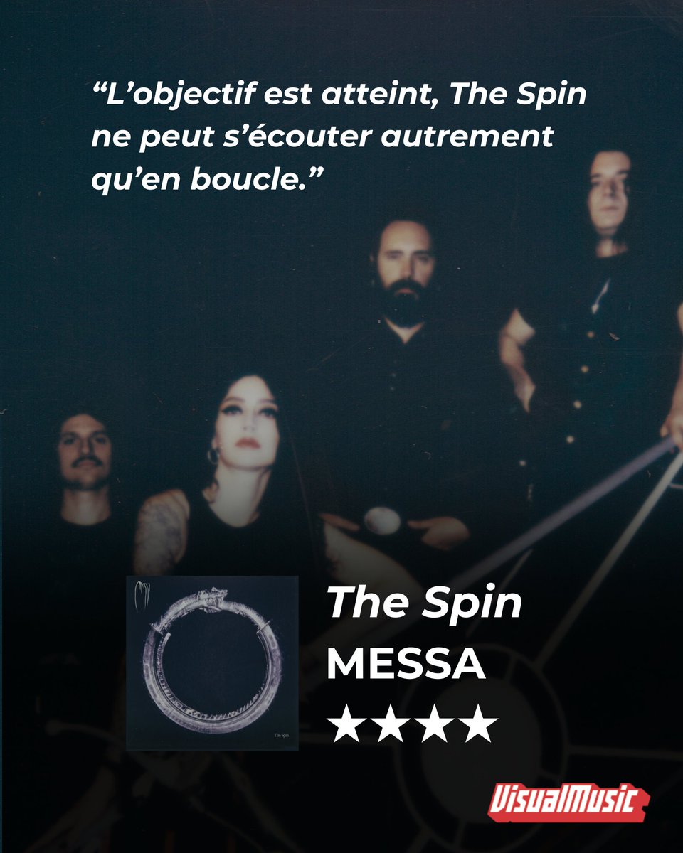 visualmusicorg's tweet photo. The Spin
@messa_project 
★★★★ https://t.co/2KAH4gVG4X