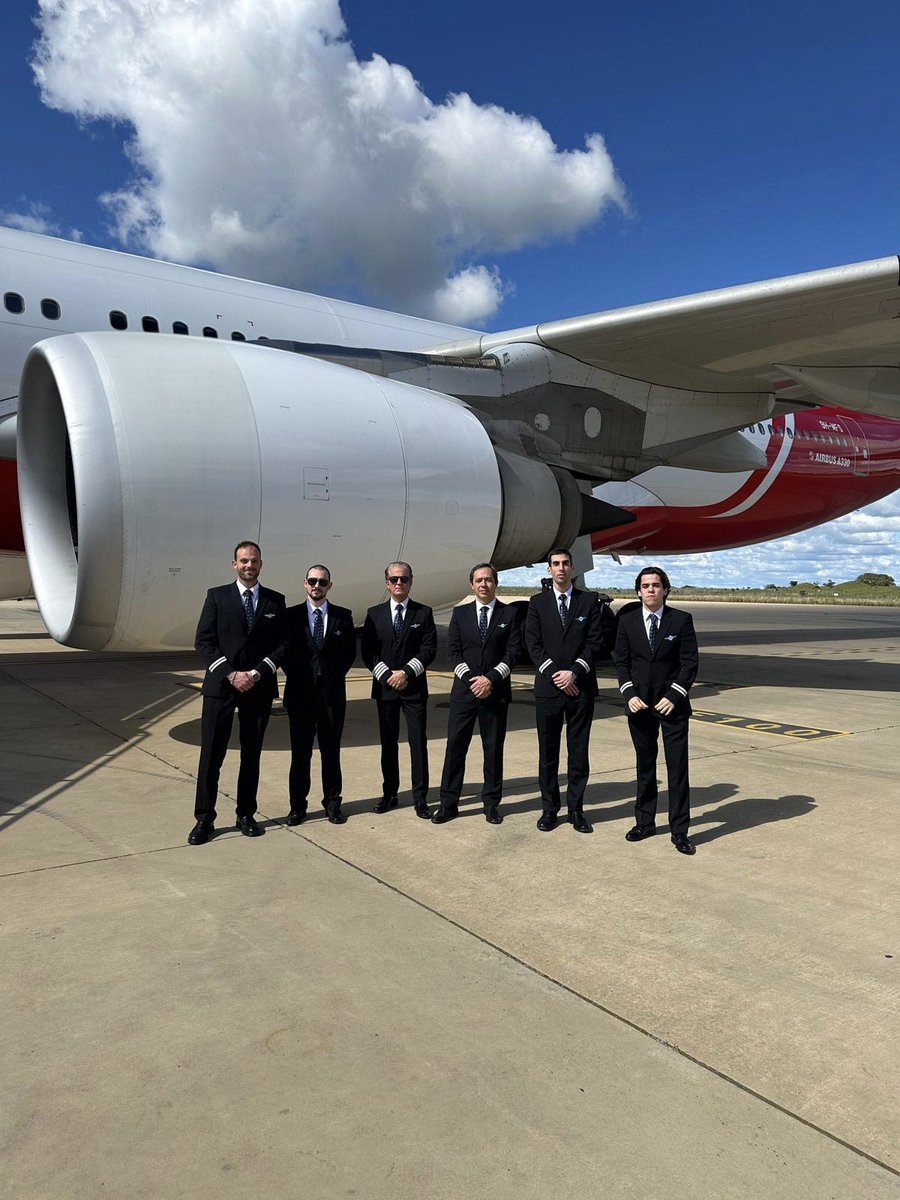 Hi Fly, a leading global wet lease specialist and charter airline, successfully concluded another Airbus A330 type rating course for new pilots in Beja, Portugal.

Read more: hifly.aero/media-center/h…

#HiFly #A330 #JuniorFirstOfficerProgram #Beja