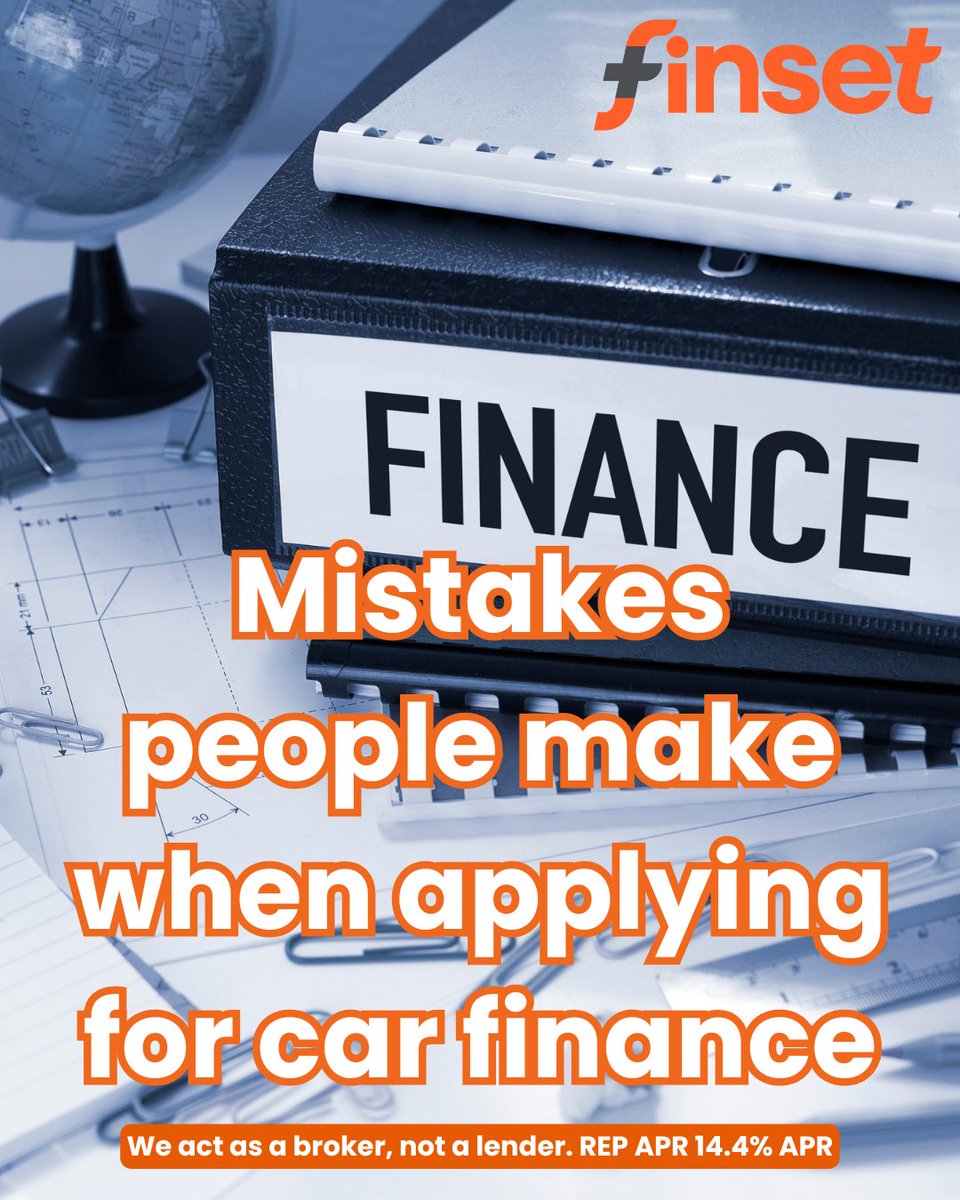 Applying for car finance is a big step, and some simple errors could cost you. 💭

1. Applying too often in a short time – multiple applications could impact your credit score.

2. Not checking your credit file beforehand – knowing where you stand could help you prepare.