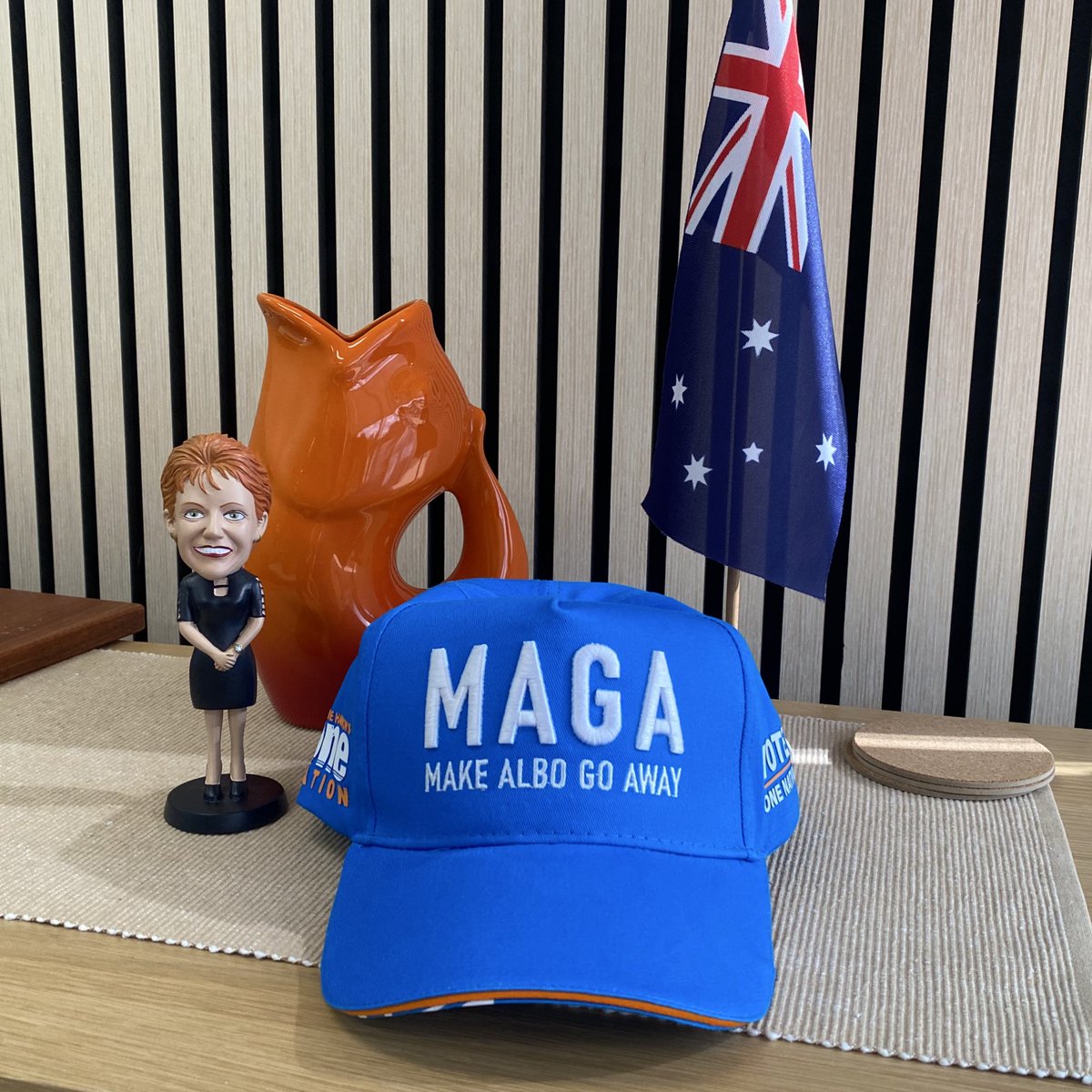 Who is ready to help One Nation Make Albo Go Away?

Get them here before they are gone👇
shop.onenation.org.au/products/maga-…