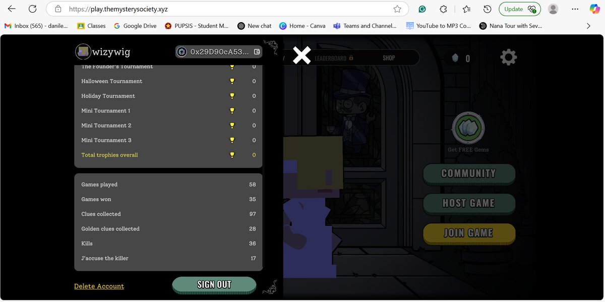 _wizywig_'s tweet photo. I really enjoyed playing TMS with friends! @YieldGuild @InviteToMystery https://t.co/b9sA6Hpje1