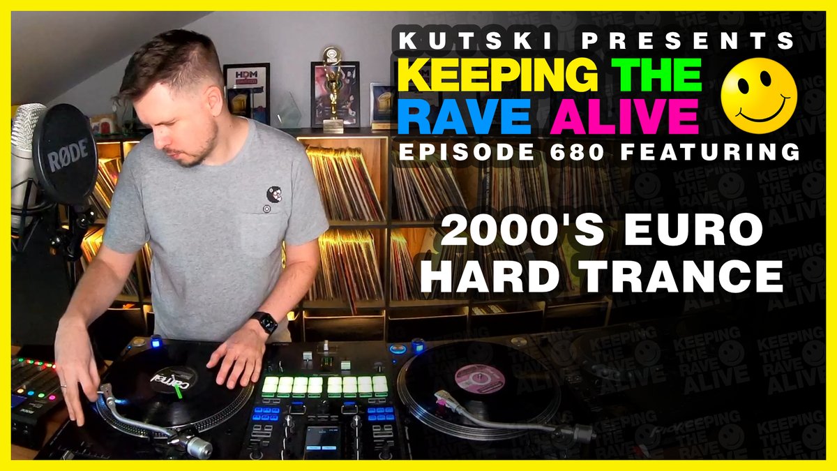 It's a vinyl show this week taking you back to the 2000's European hard trance sound. A true golden era for trance music! keepingtheravealive.com/podcast/episod…