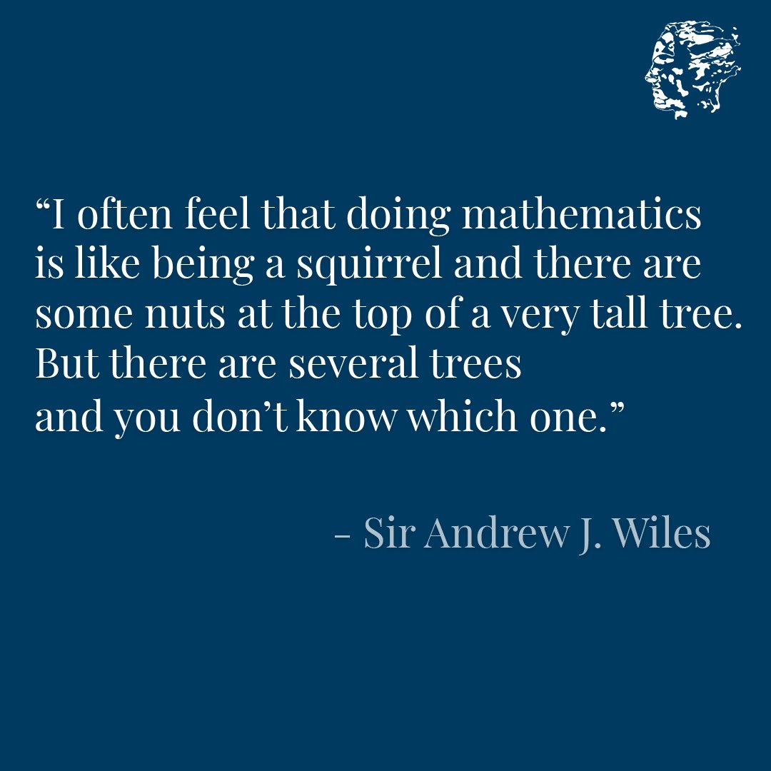 abel_prize's tweet image. Happy birthday to Sir Andrew J. Wiles!
He received the Abel Prize in 2016 for "his stunning proof of Fermat’s Last Theorem by way of the modularity conjecture for semistable elliptic curves, opening a new era in number theory."
#Abelprize #Abelprize2016 #science #mathematics