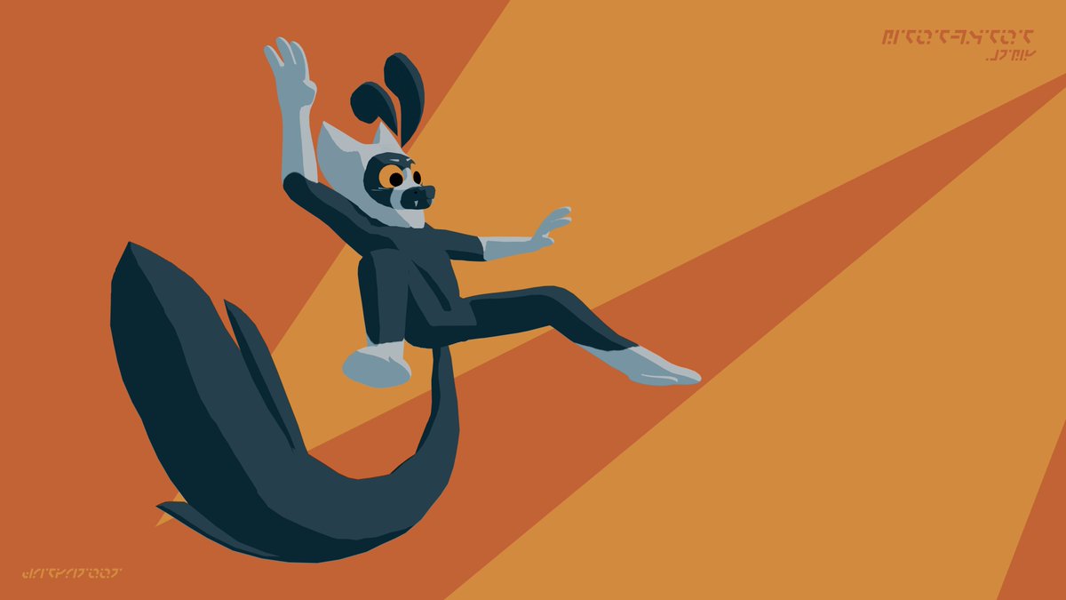 i've started making some characters for the first time in blender now!

heres one of <a href="/DJayjesse/">🌊Djay</a>'s characters i decided to make in 3d for practice!