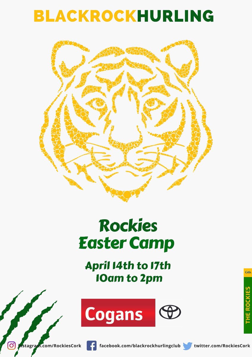 There are still a few places remaining for our 𝐄𝐀𝐒𝐓𝐄𝐑 𝐂𝐀𝐌𝐏! 🐣 

To secure a place for your child, sign up here: klubfunder.com/Clubs/Blackroc…