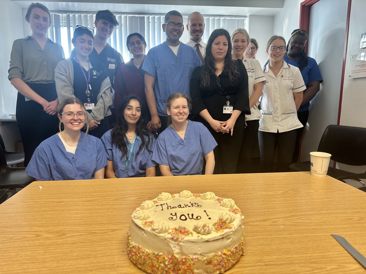 Paul Ridgway (@pfridgway) on Twitter photo Changeover cake day!
Au revoir to the best team in <a href="/TUH_Tallaght/">Tallaght University Hospital (TUH)</a> in the last 3 months Changeover cake day!
Au revoir to the best team in <a href="/TUH_Tallaght/">Tallaght University Hospital (TUH)</a> in the last 3 months