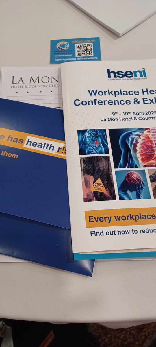 🦺 A great day 1 at the HSENI Conference at La Mon Hotel, diving into the important topic of occupational health risks and diseases.

Big thanks to HSENI for putting together such a worthwhile event!

#HSENI2025 #occupationalhealth #healthandsafety #heronbros #wellbeingatwork