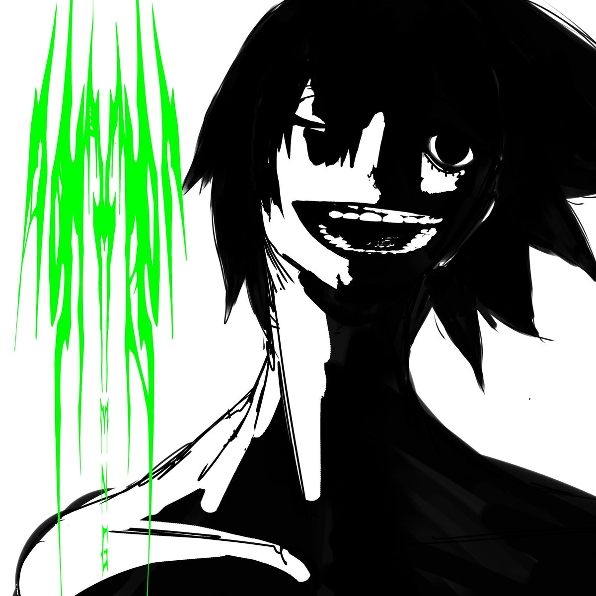 R1R1_S4N's tweet photo. #shitdraw ❤️💚 https://t.co/m8PZSc5l1a