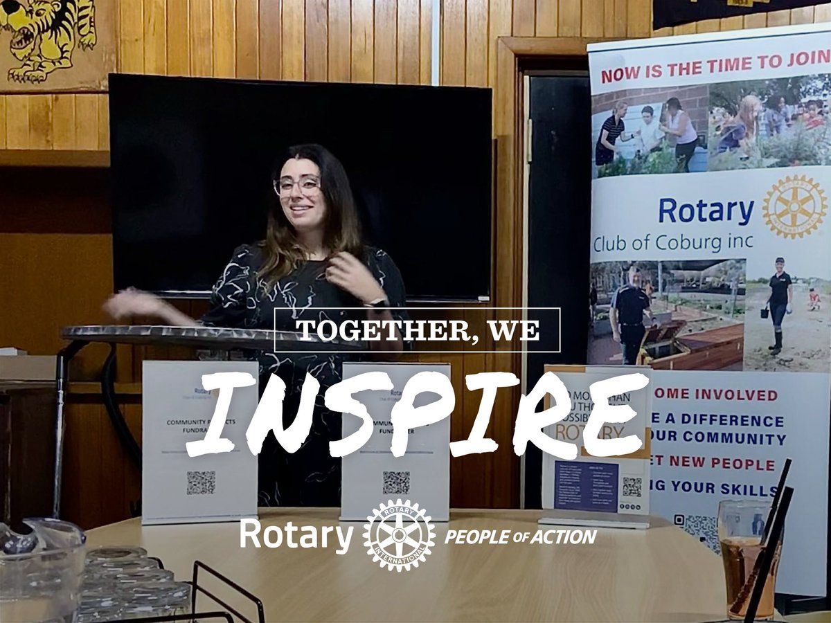 RotaryCoburg's tweet photo. On 2 April, we welcomed Councillor Katerine Theodosis to Coburg RSL for an inspiring talk on Women in Leadership. Thanks to Councillor Theodosis and all who joined us—we look forward to more great gatherings!
#RotaryCoburg #WomenInLeadership #PeopleOfAction https://t.co/pzjHYo8czA