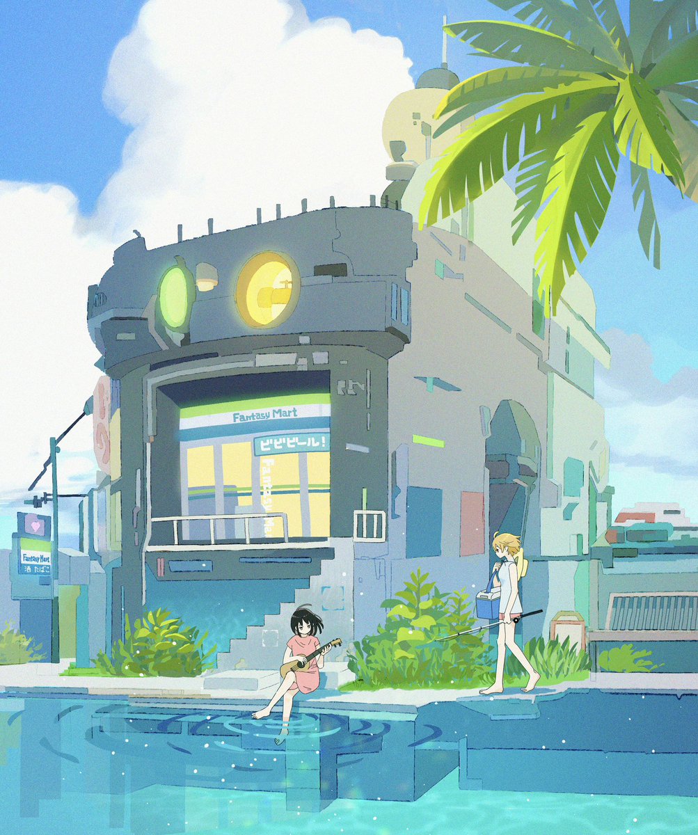 saku_onono's tweet image. 水辺コンビニまとめ