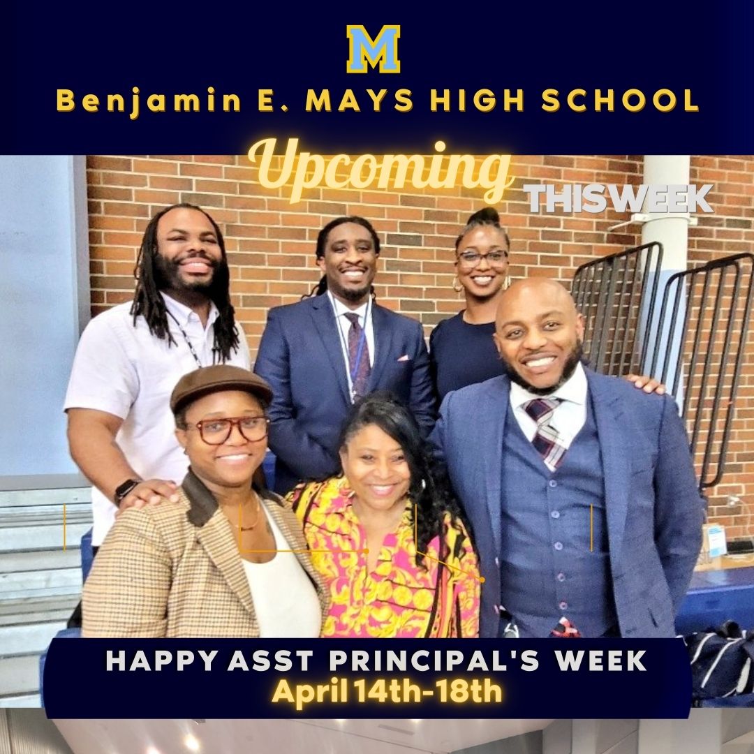 smithclass128's tweet photo. Upcoming on The Hill: Just a Reminder that We will Celebrate Some the Hardest Working Asst. Principals in the State When We Return🏖! From Nuturing, Pedagogy, Safety, Student Advisory, School Spirit to Logistics - Mays APs are On Deck Restoring Legacy! We Can't Wait! #Blueprint https://t.co/zSDpxqgaOl