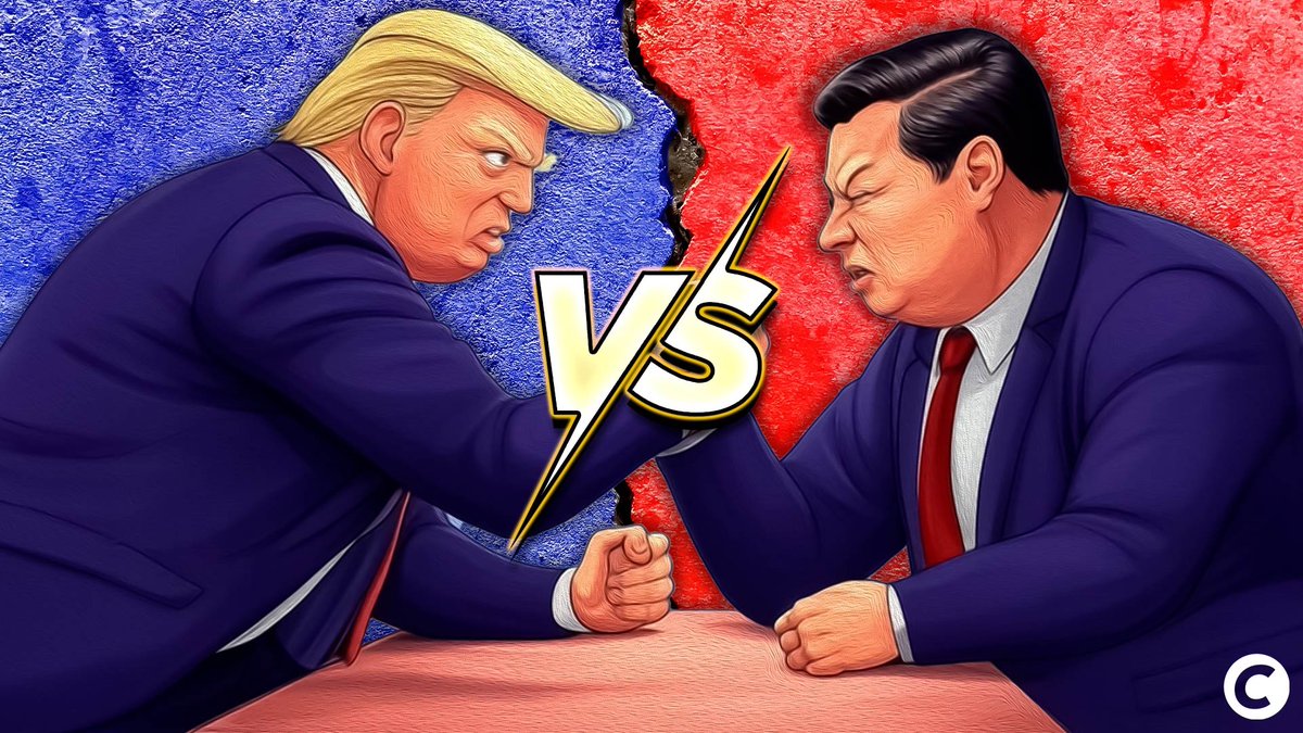 🚨🇨🇳🇺🇸 ALERTE - LA CHINE IMPOSE 125% DE DROITS DE DOUANE AUX ÉTATS-UNIS.